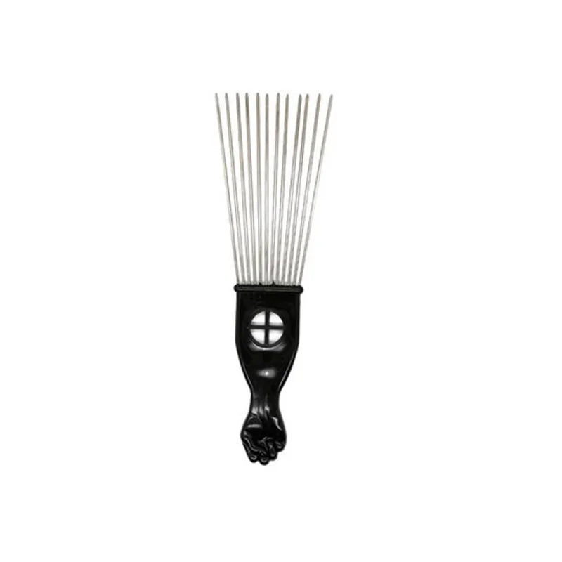 Anti-Static Metal Afro Pick Comb - DREAMZCART