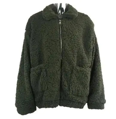 Oversized Faux Fur Jacket - DREAMZCART