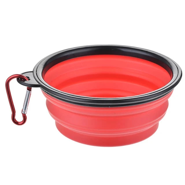 Pet Folding Silicone Bowl - DREAMZCART