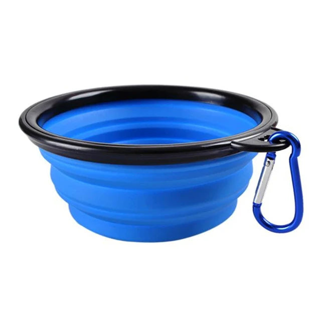 Pet Folding Silicone Bowl - DREAMZCART