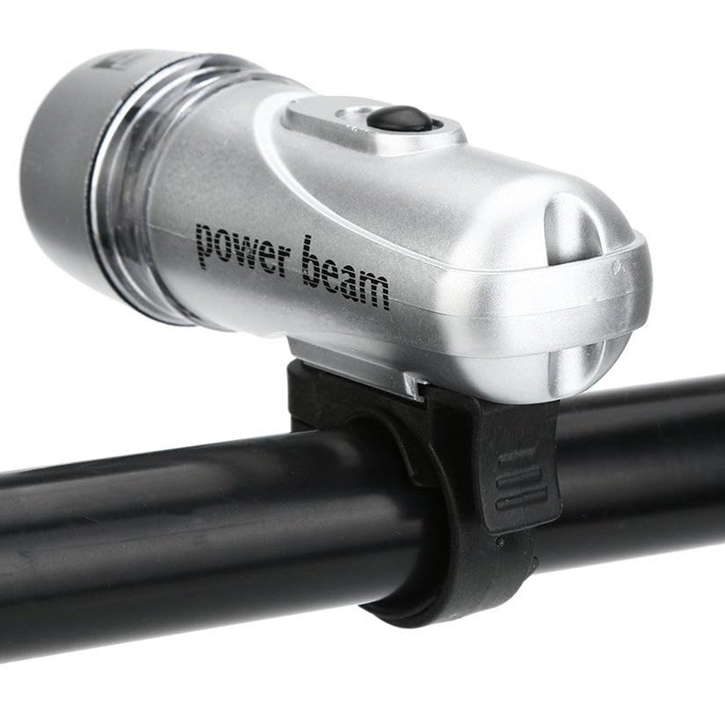 Power Beam Led Bicycle Headlight - (1 Pc)