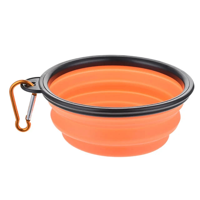 Pet Folding Silicone Bowl - DREAMZCART