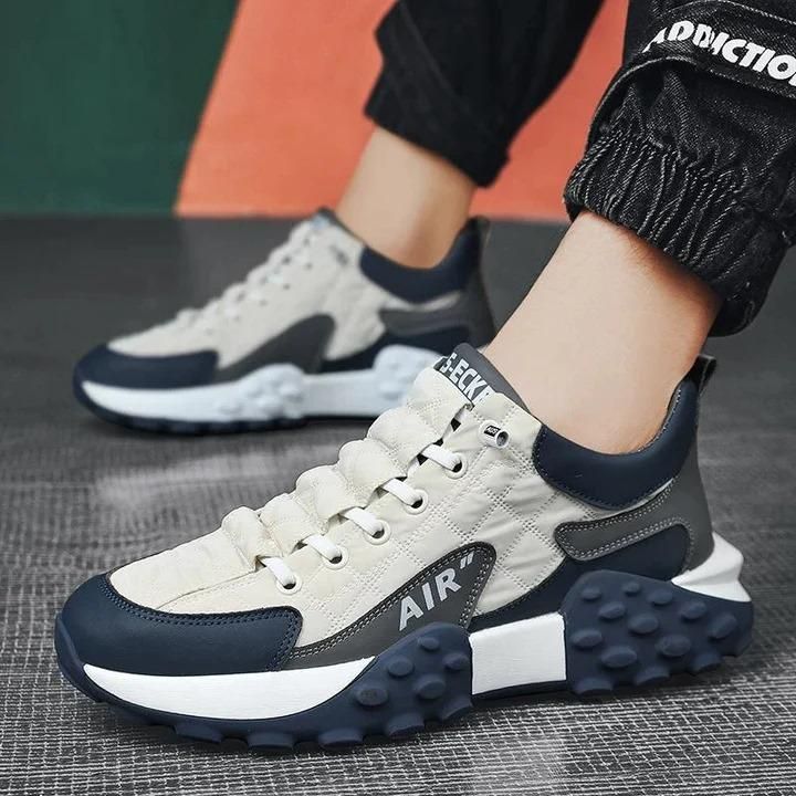 Men's Casual Shoes Thick Base Sneakers - DREAMZCART