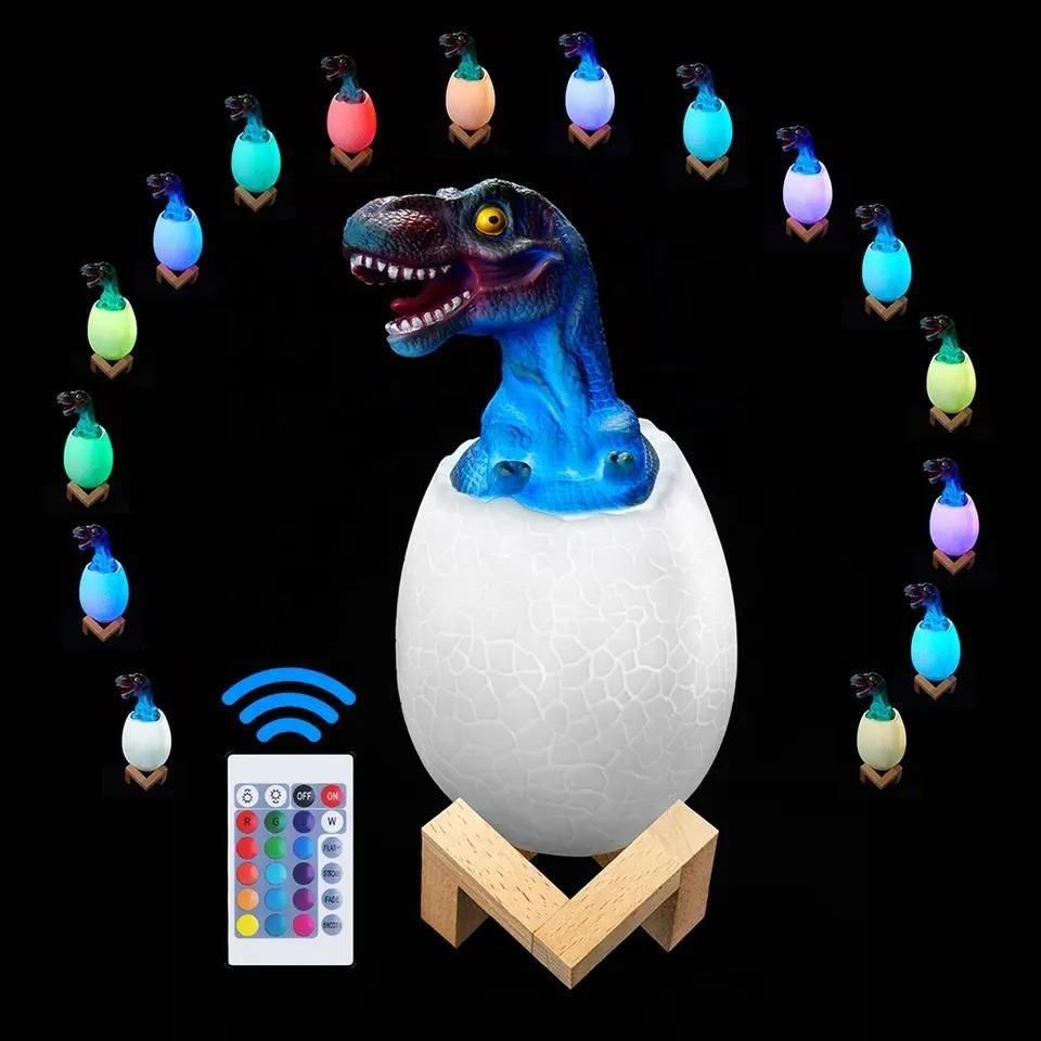 16 Colors 3D Dinosaur Night Lights - DREAMZCART