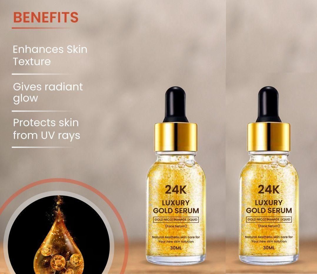24K Gold Face Serum - DREAMZCART