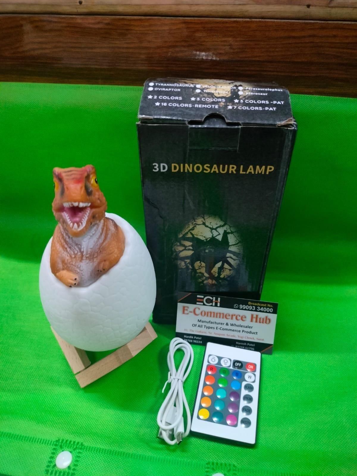 16 Colors 3D Dinosaur Night Lights - DREAMZCART