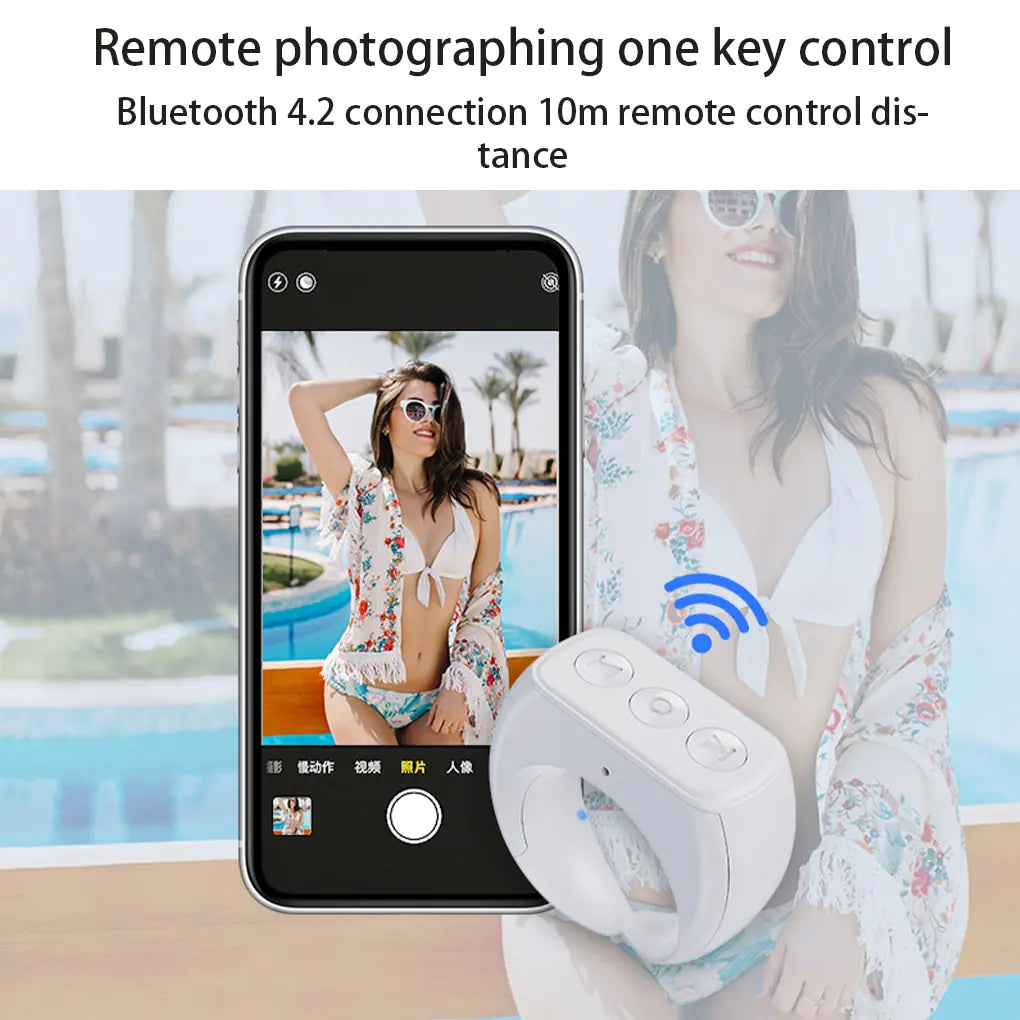 Mobile Selfie Remote Control Ring - DREAMZCART