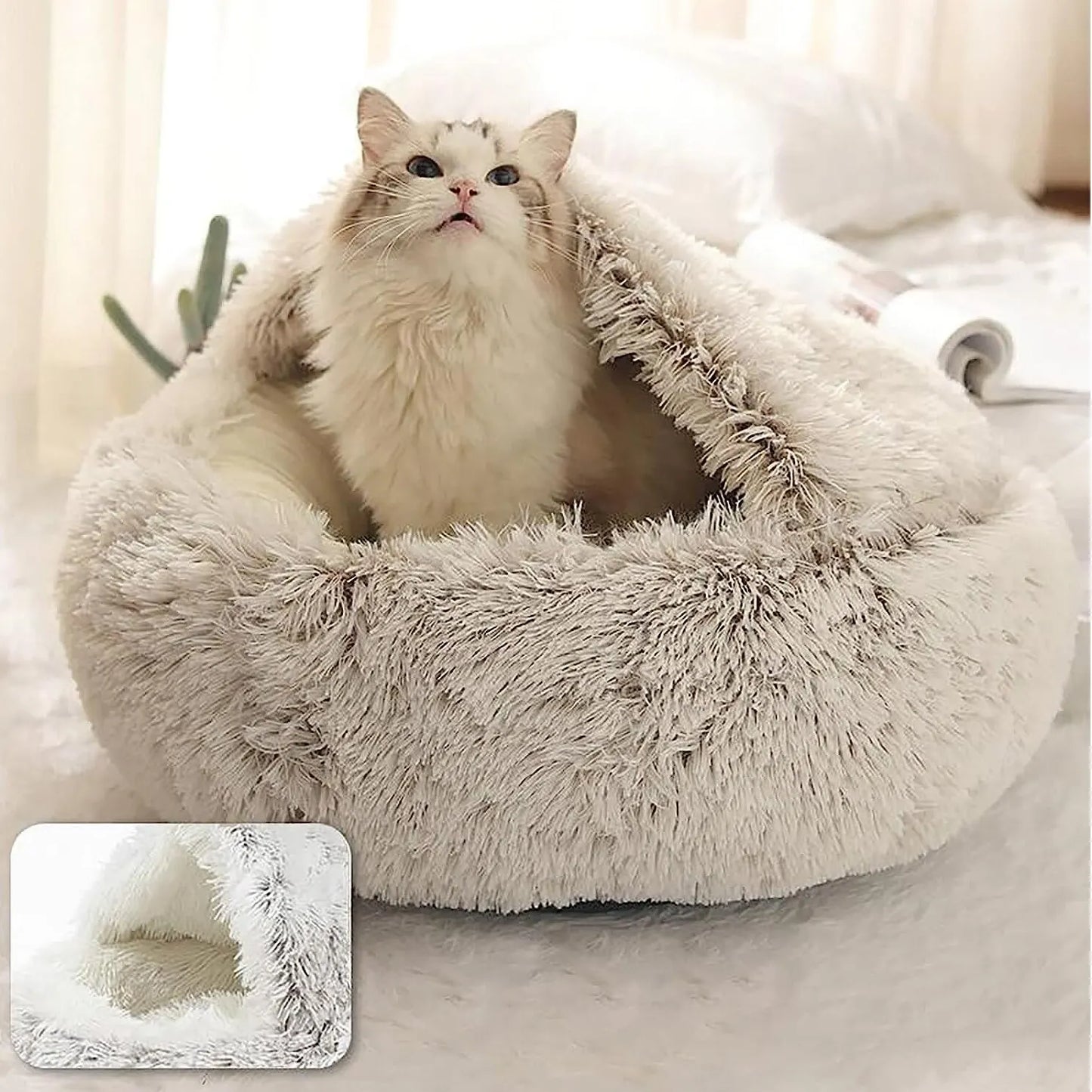 Soft Plush Pet Bed - DREAMZCART