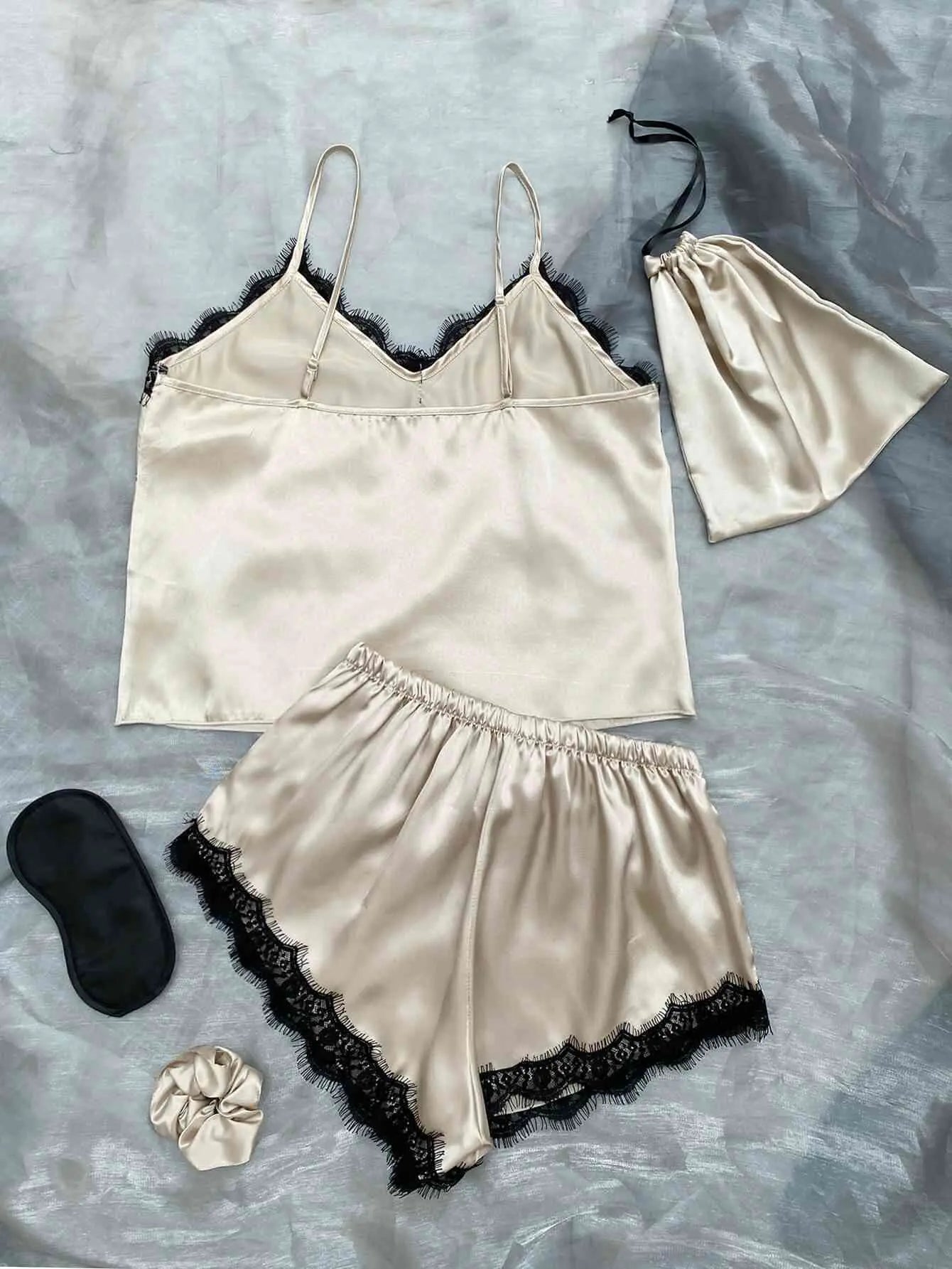 Lace Dreams Pajama Set - DREAMZCART