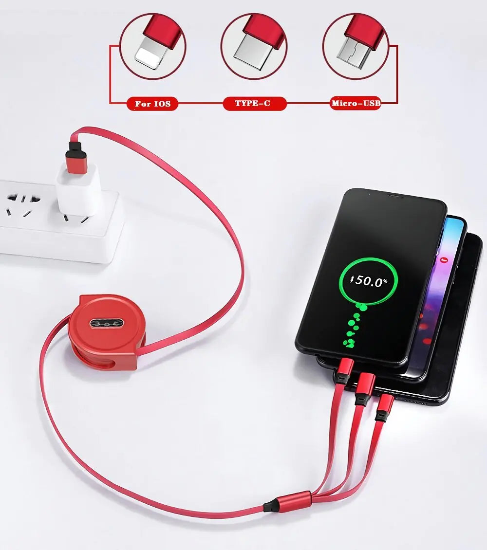 Retractable USB Cable - DREAMZCART