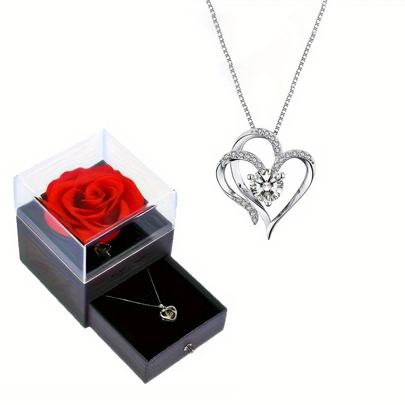 Heart Zircon Necklace - DREAMZCART