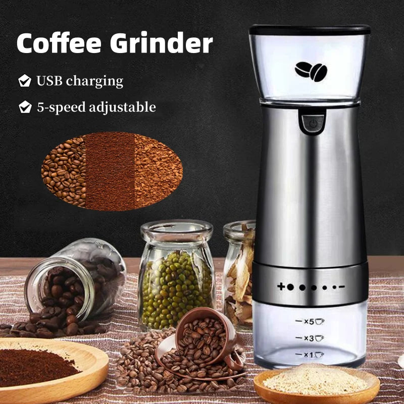 Portable Electric Coffee Grinder - DREAMZCART