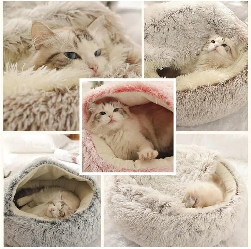 Soft Plush Pet Bed - DREAMZCART