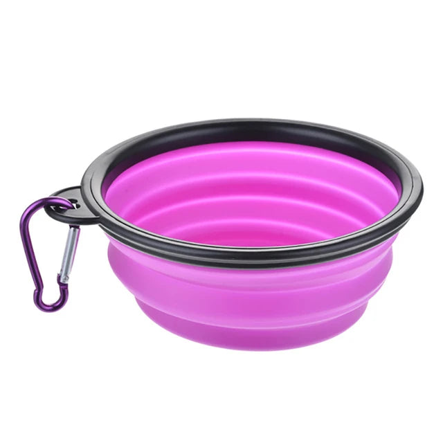 Pet Folding Silicone Bowl - DREAMZCART